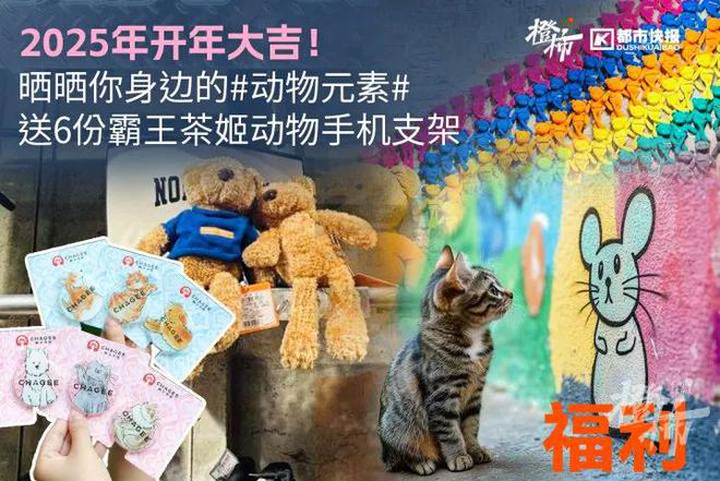 霸王茶姬动物手机支架……橙柿超多福利送送送爱游戏app体育时髦人都有的巴拉克拉法帽、(图2)