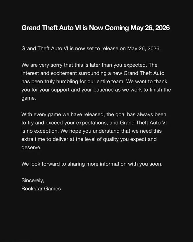 发布GTA6延期微软Xbox涨价：这就是今天的其他大新闻！爱游戏ayx小米停止推送限制马力OTA华为鸿蒙PC版本月(图3)